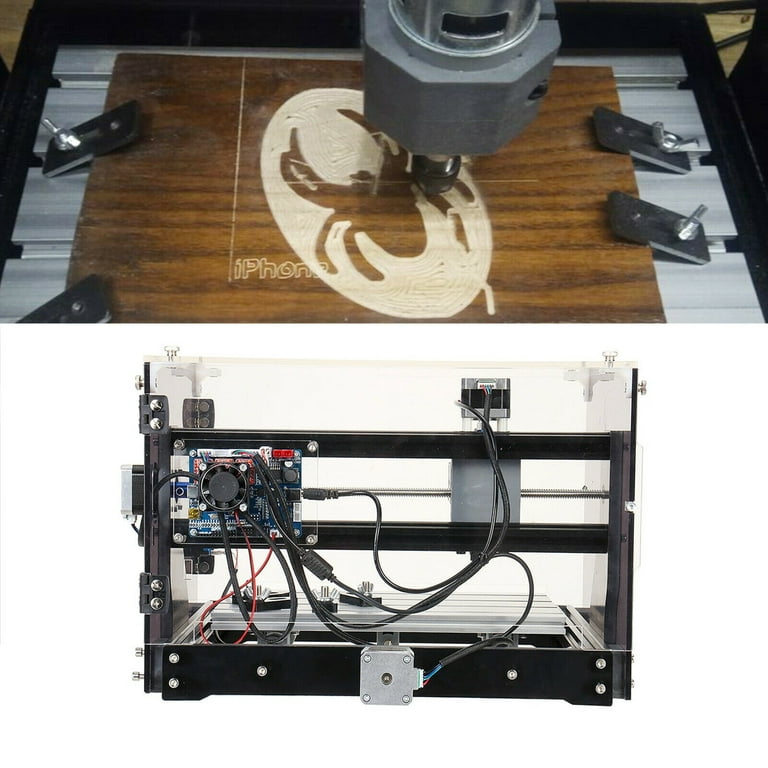 FoxAlien Masuter 4040 3-axis CNC Router Machine + 300W Spindle Upgrade Kit  