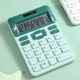 thumbnail image 1 of Desktop Calculator 12 Digit with Solar Power and LCD Display Big Buttons, for Home, Office,, Class and Business, Small Basic Calculators for Desk, 1 of 8