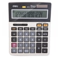 thumbnail image 1 of Desktop Calculator 14 Digit with LCD Display & Sensitive Button, Solar and Battery Dual Power, for Office, Home, School, 1 of 8