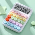 thumbnail image 1 of Desktop Calculator, Desktop Tablet Calculator Simples-thin 12-digit Screen Display Clear And Easy To Open And Read Office Student Business Gift Calculator, 1 of 6