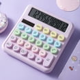thumbnail image 1 of Desktop Calculator, Solar Calculator High Color Dopamine 12 Bit Mechanical Key Scientific Computer, 1 of 4