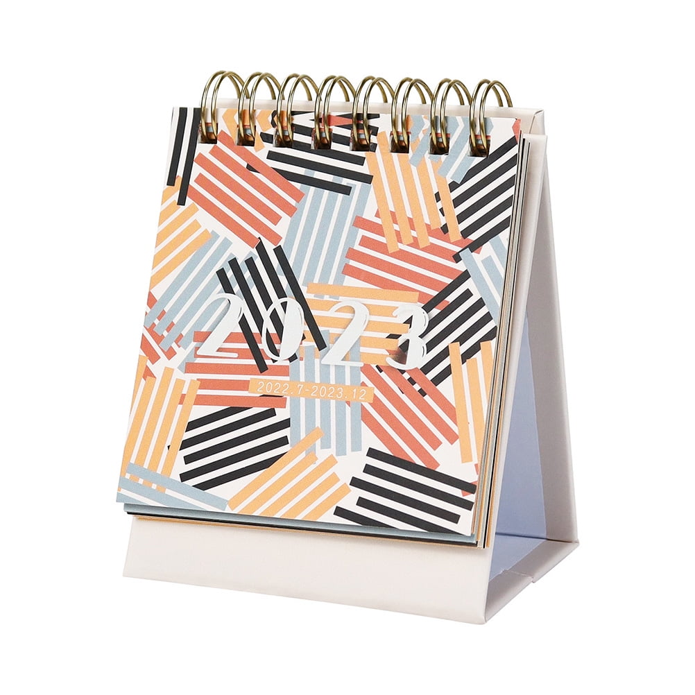 Desktop Calendar 2022- 2023 Calendar Coil Schedule Note Table Calendar 