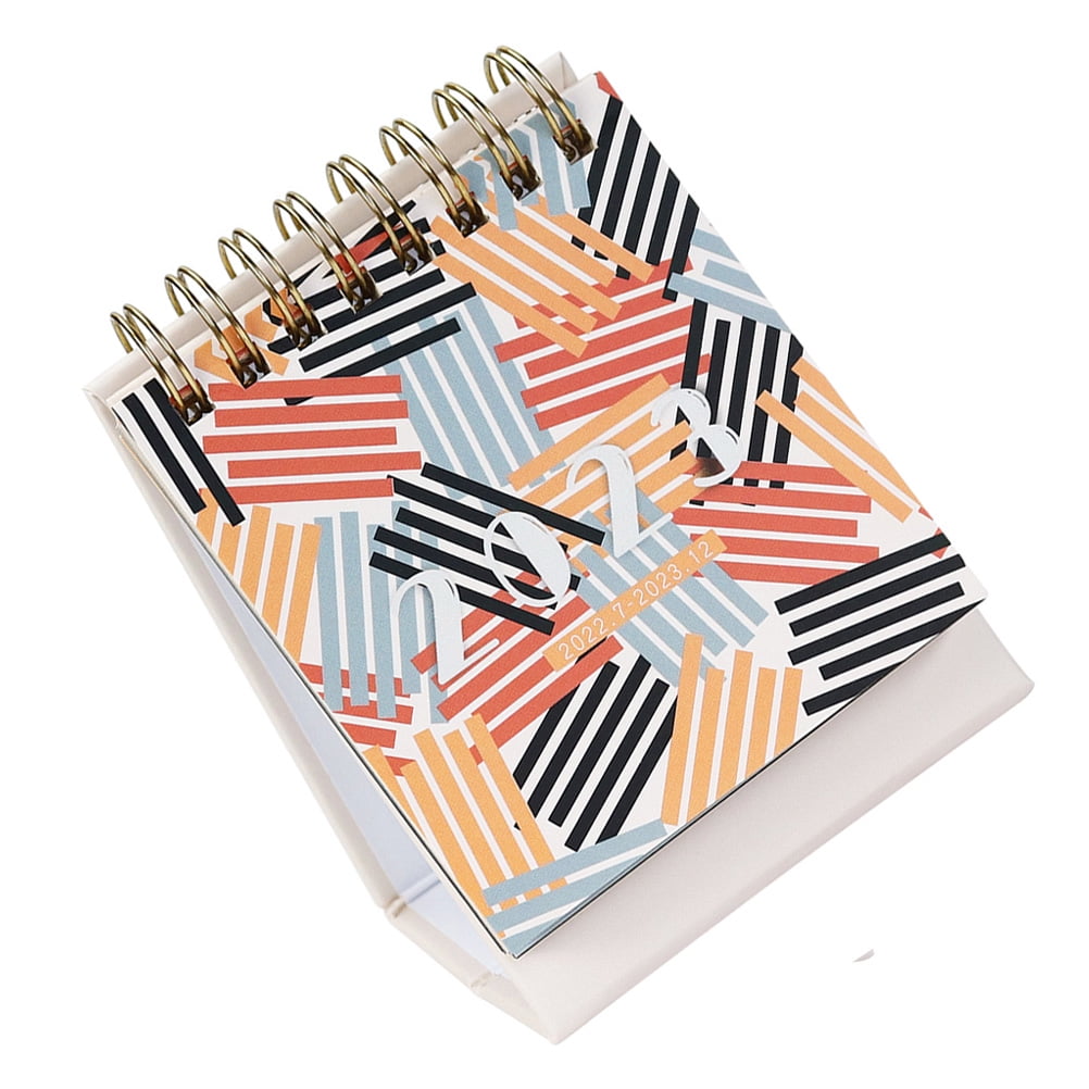 Desktop Calendar 2022- 2023 Calendar Coil Schedule Note Table Calendar 