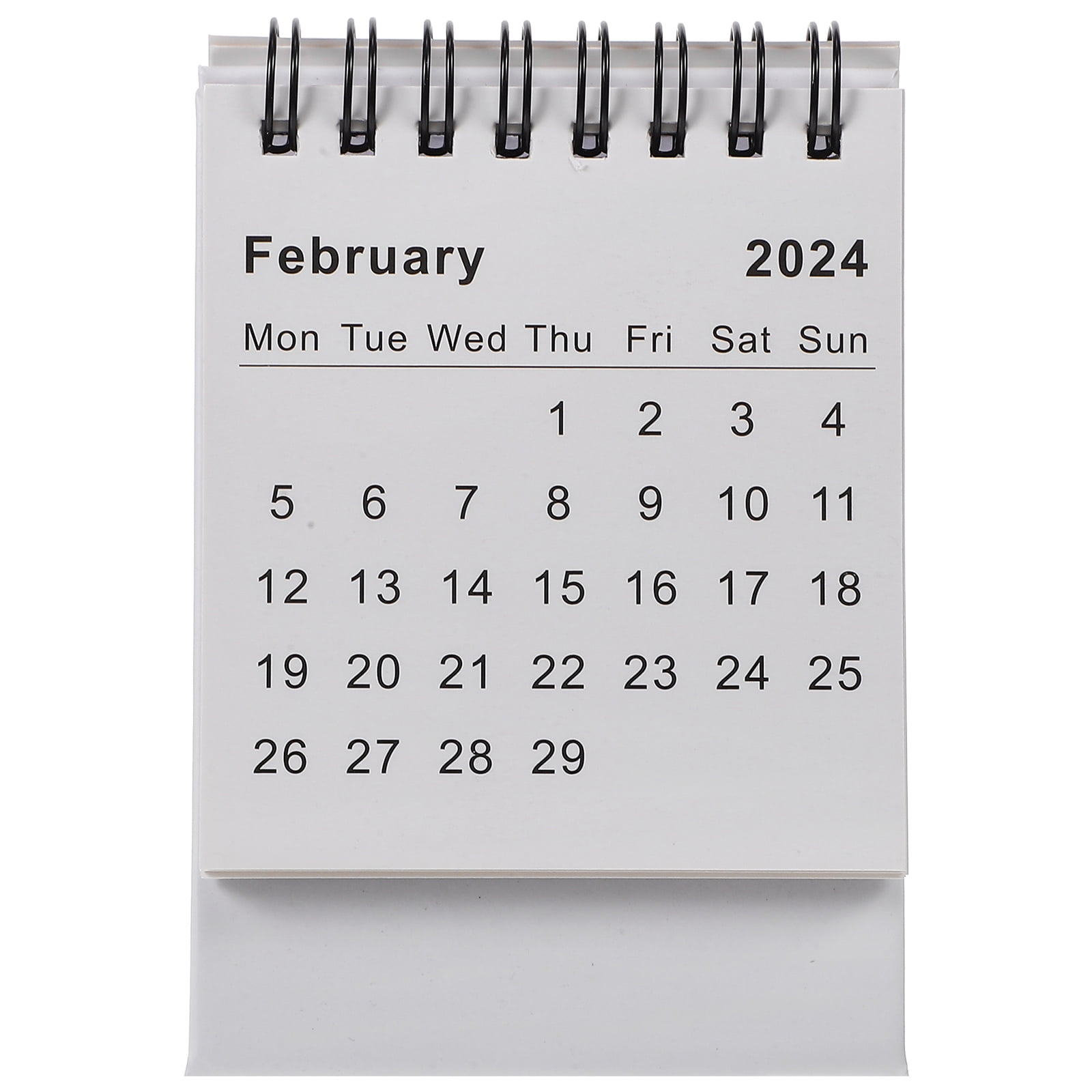 Desktop Calendar 2024 2025 Table Calendar Decoration Ornament For Home