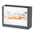 thumbnail image 1 of Desktop Calendar 2024 Desk Organizer Pen Holder 2024 Desk Calendar Pencil Holder Makeup Brush Holder Stationery Storage Box with Calendar for Desk Office Desk Accessory - style 3;, 1 of 5