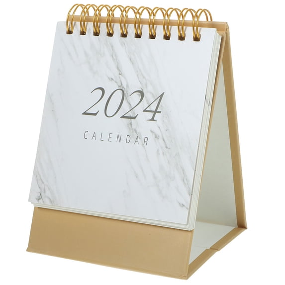 Desktop Calendar The Office Supplies Decorate Agenda Book Work Paper