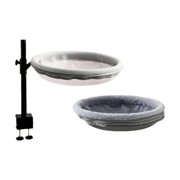 Desktop Cat Perch Kitten Furniture Basking Bed Easy Installation Desk Clamp Mount for Cat Lovers Small Workspaces