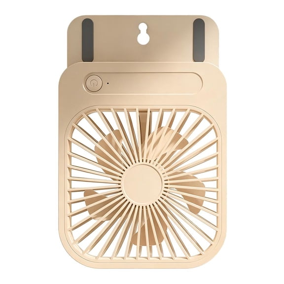 Desktop Charging Mini Fan Quiet Compact Portable Magnetic Wall Hung for Office Dormitory Kitchen