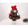 thumbnail image 1 of Desktop Christmas tree 30 cm (red), 1 of 5