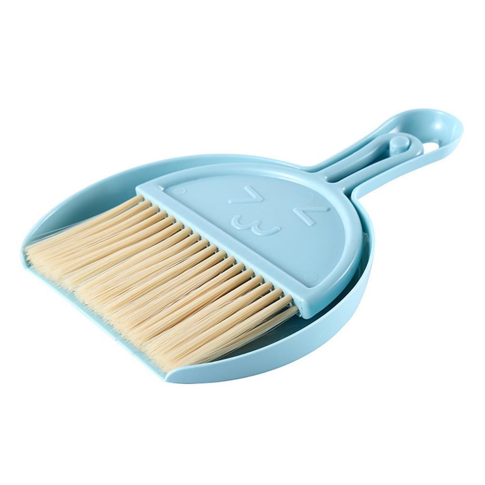 Desktop Cleaning Mini Broom Compact Sweeper With Garbage Shovel And ...