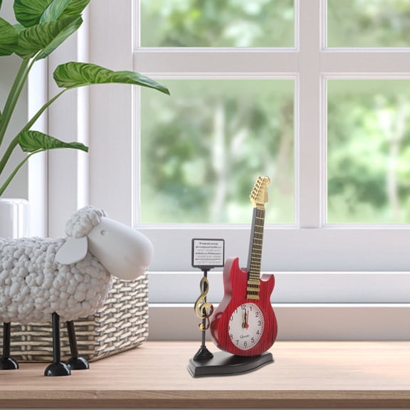 RENACLIPY Small Unique Tabletop Clock for Home and Office Desk Decoration, Stylish and Functional Timepiece