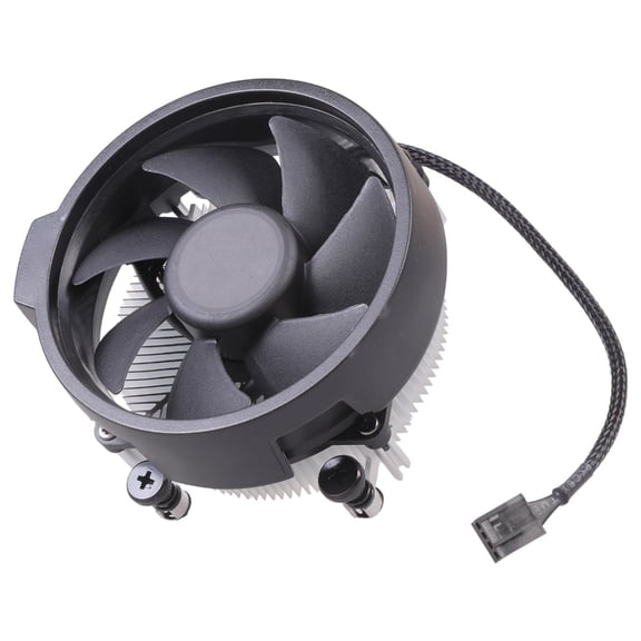 Desktop Computer CPU Radiator AM4 Cpu Cooling PWM Temperature Control Fan All-aluminum Radiator 100mm 4Pin Down Blowing