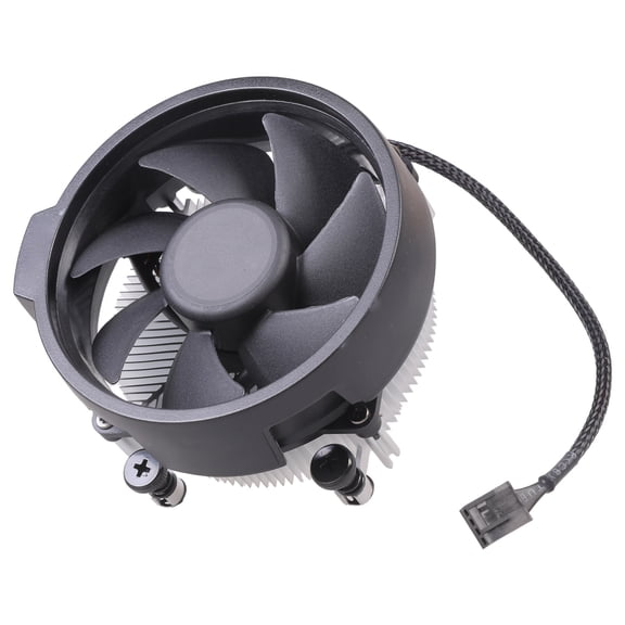 Desktop Computer CPU Radiator AM4 Cpu Cooling PWM Temperature Control Fan All-aluminum Radiator 100mm 4Pin Down Blowing