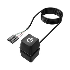 System Power Off Switch Button Power Switch Replacement for Desktop Computers in Electronics