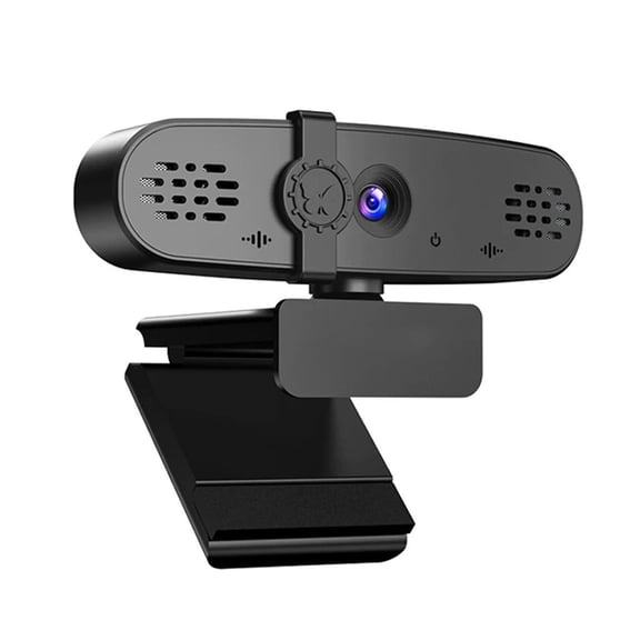 Desktop Computer Webcam 2K 4K HD Conference Room Camera, Streaming Camera Dual Noise-Cancelling Mics,Plug and Play for Video,Gaming, Studying