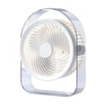 thumbnail image 1 of Desktop Cooling Fan, 5 Adjustable Speed Levels, Quiet Operation, USB Powered, For Office Dorm Home, Portable Wide Angle Air Supply Fan, 1 of 6