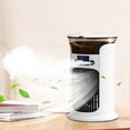 thumbnail image 1 of Desktop Cooling Fan with Humidifier 3 Speed Settings Colorful Night Light USB Rechargeable Portable Air Conditioner for Office Home by PALIFEUR, 1 of 9