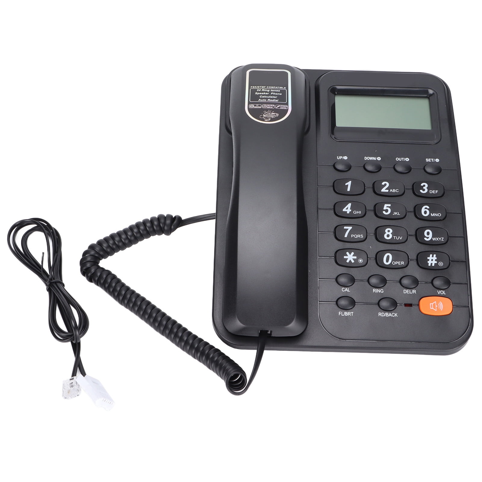 Desktop Corded Telephone, KXT2029CID Wired Landline Phone With Caller