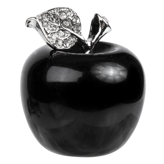 FELTECHELECTR decorative apples Crystal Apples Adornment Crystal Decoration Family Birthday 1Set