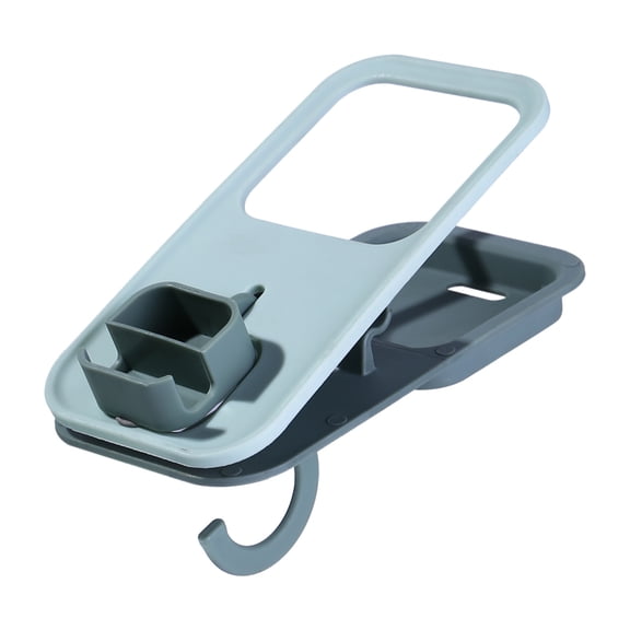 Desktop Cup Holder Clip | Multi-Functional Bracket Rack for Table, Bed, Wheelchair | Holds Water Bottle, Phone, Bag | Nylon Fiberglass Hook (9.2x18x7.8cm)