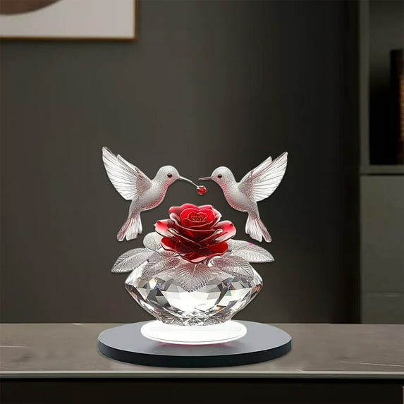 Desktop Decor,Desktop Decoration Acrylic Desktop Decoration 2D Flat Desktop Art Statue Desktop Decoration Bedroom Living Room Study Decoration