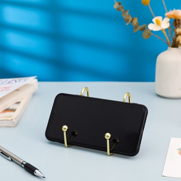 Desktop Decor,Photo Display Frame Home Photo Frame Bracket Simple Mobile Phone Flat Metal Bracket Ornaments Decorative Frame