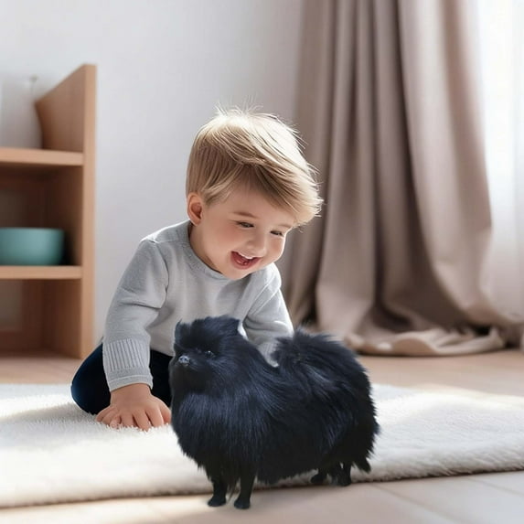 Desktop Decor,Realistic Dog Toys Plush Toys Realistic Stuffed Animal Cute Animal Plush Birthday Toys For Girls Boys 36 Years