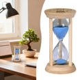 Desktop Decor,Timer 3 Minute Small 3 Min Wooden Frame Sandglass Timer ...