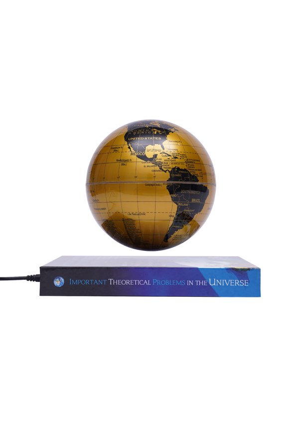 Desktop Decorative Geographic Levitating Floating Globe, Levitating Globe with Base, Magnetic Levitating Floating Globe