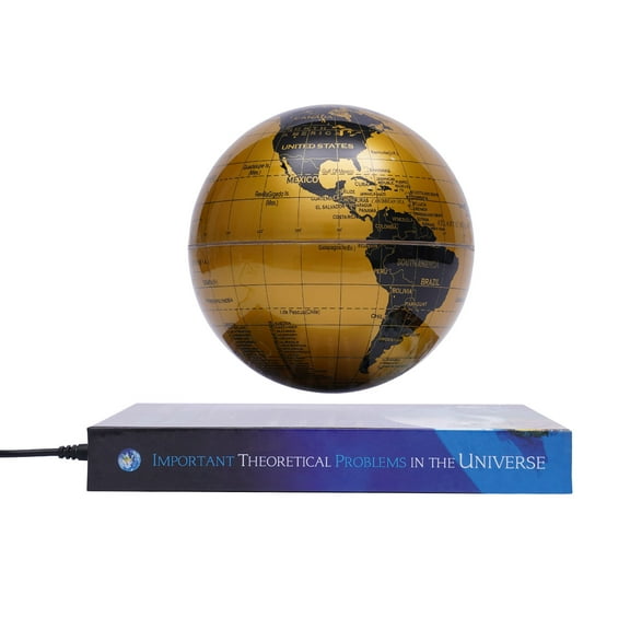 Desktop Decorative Geographic Levitating Floating Globe, Levitating Globe with Base, Magnetic Levitating Floating Globe