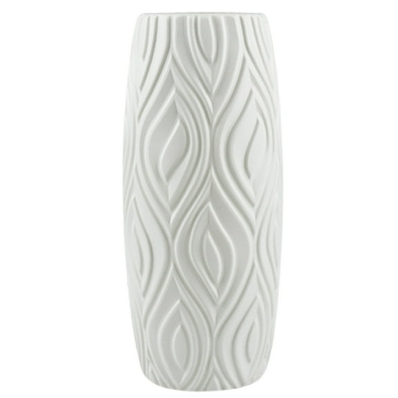 Desktop Dress Up, Fall Decor - Dienrx Plastic Vase With Colors A Creative Camellia Decoration And Vase For Both Dry And Flowers With Imitated Glaze And High Durability Against Breaking, 1 Vase