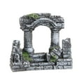 thumbnail image 1 of Desktop Dress Up, Fall Decor - Dienrx Resin Roman Pillars Ruins Aquarium Ornament Artificial Miniatures Roman Column Decor Fish Tank Decoration For Aquatic, Ornament*1, 1 of 4