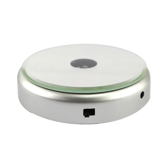 Desktop Dress Up, Ongmies Colorful Lighting Base Round Desktop Lighting Decor Tabletop Decoration Home Ornament for Living Room Bedroom Withou Battery, B