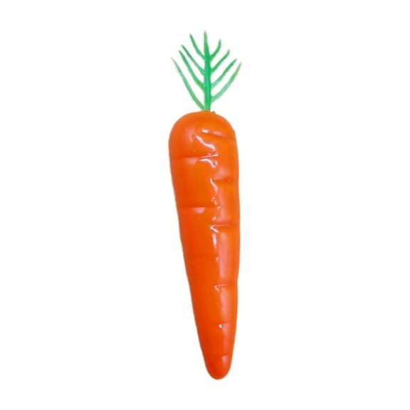 Desktop Dress Up, Ongmies Set of 10 Easter Carrot Ornaments – Artificial Foam Carrots, Realistic Design for Festive Easter Decorations, Orange