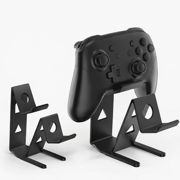 Desktop Dual Controller Holder for PS4/PS5/Xbox ONE/Switch Pro/Headset, Controller Organizer,Gaming Accessories
