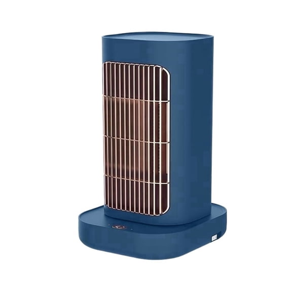 Desktop Electric Heater 1300W Electric Heater For Bedroom PTC, Ceramic Heating Warm Air Blower Home Room Warmer 90°Shake Head ,Warm Any Angle