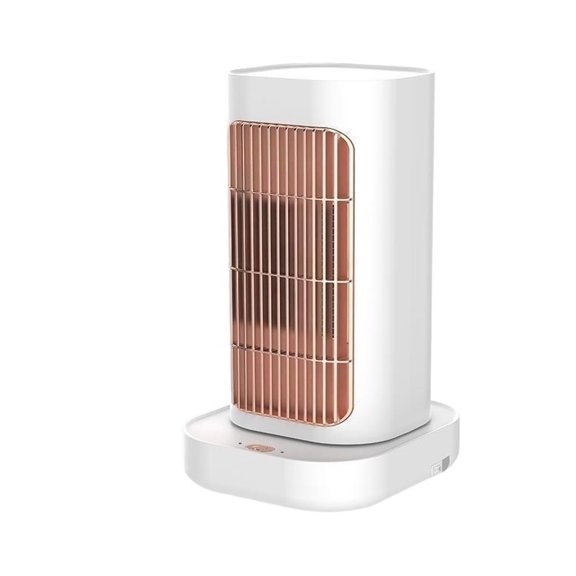 Desktop Electric Heater 1300W Electric Heater For Bedroom PTC, Ceramic Heating Warm Air Blower Home Room Warmer 90°Shake Head ,Warm Any Angle