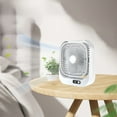 thumbnail image 1 of Desktop Fan, Mini Circulation Fan, Portable Home Office Small Fan, Rechargeable USB Powered, Adjustable Speed, Low Noise, Compact Size, 1 of 7