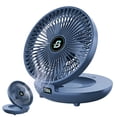 thumbnail image 1 of Desktop Fan for Bedroom, Quiet Oscillating Plug-in Fan for Home, Office, and Desk Use, 1 of 9