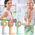 thumbnail image 1 of Desktop Fan with Phone Stand 400mAh Rechargeable Portable Mini Fan Simulated Natural Wind for Office Home Travel by PALIFEUR, 1 of 6