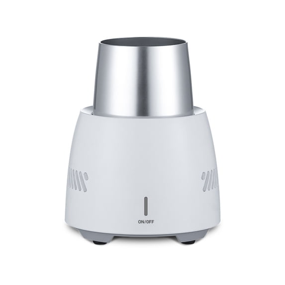 Desktop Fast Cooling Beverage Chiller, Mini Electric Instant Drink Cooler Quickly Cool Down to 2°C, 2 Cooling Modes Portable Refrigeration Cup for Soda Can, Beer, Coffee, Juice, Home Office Dorm Use
