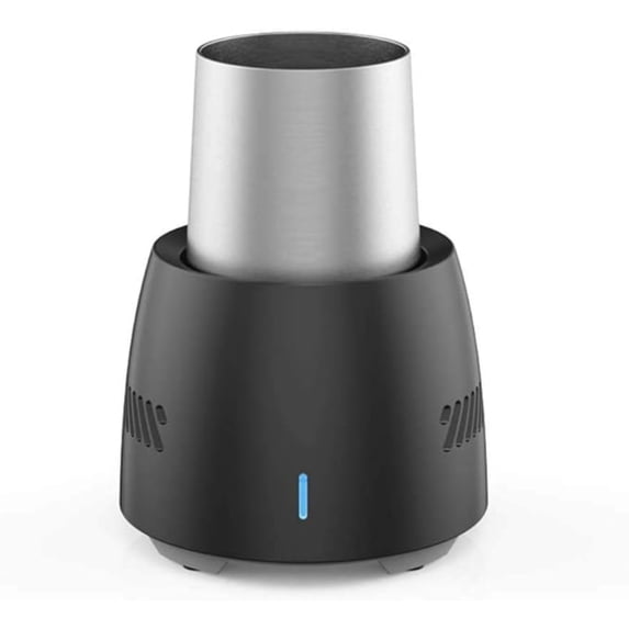Desktop Fast Cooling Beverage Chiller, Mini Electric Instant Drink Cooler Quickly Cool Down to 2°C, 2 Cooling Modes Portable Refrigeration Cup for Soda Can, Beer, Coffee, Juice, Home Office Dorm Use