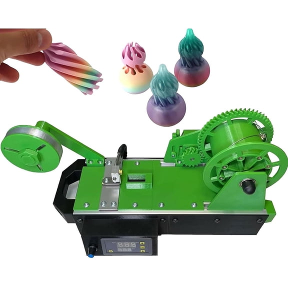 Desktop Filament Maker Machine, 3D Printer Extruder, 3D Recycled PET Filament Maker, Bottle Recycler For Families, DIY Makers