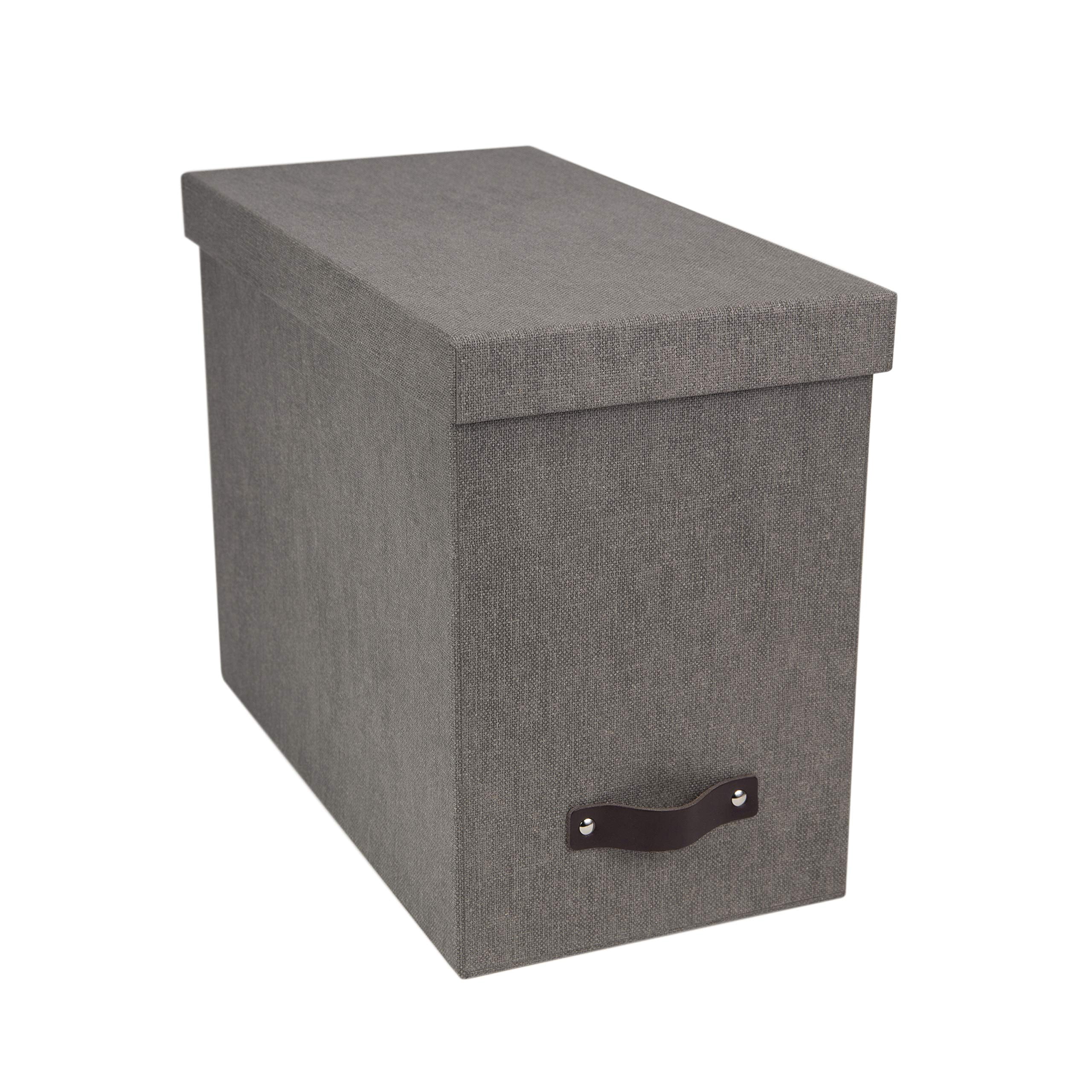 Desktop File Box - File Storage Box and Document Organizer for ...