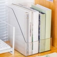 thumbnail image 1 of Desktop File Organizer with Large Capacity for Books and Office Supplies, Transparent Thickened PET Storage Box for Home and Office Desk Organization, 1 of 6