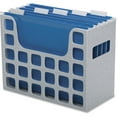 thumbnail image 1 of Desktop File With Hanging Folders, Letter Size, 6" Long, Granite | Bundle of 5 Each, 1 of 7