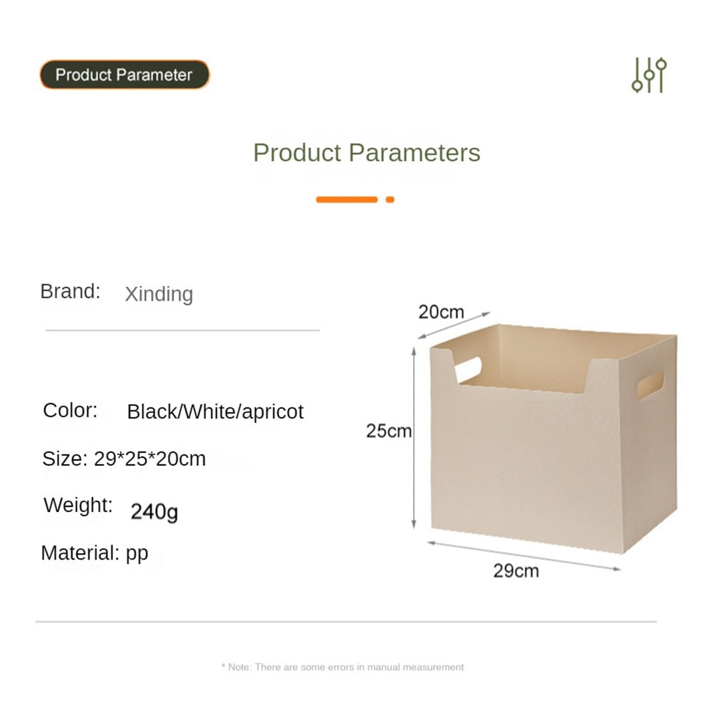 Desktop Finishing Storage Box Office Books Finishing Storage
