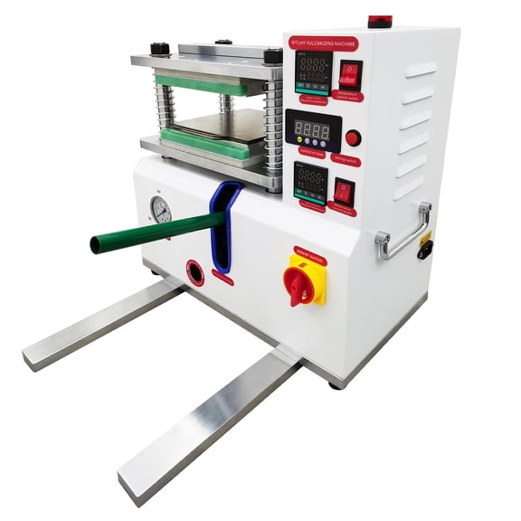 Desktop Flat Plate Vulcanizer Vulcanizing Machine for Plastic, Rubber, and Silicone
