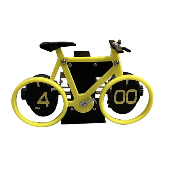 Desktop Flip Clock with Exquisite Carved Design for Elegant Home and