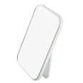thumbnail image 1 of Desktop Foldable Makeup Mirror Bedroom HD Square Travel Portable Mirror for Girl Women White 8"x6", 1 of 7